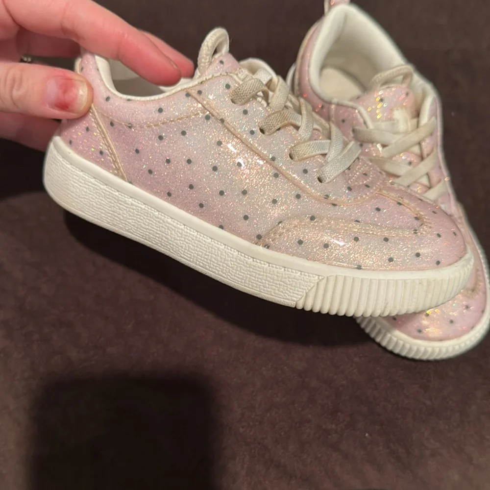 Carter’s Little Girls Galaxy Casual Sneakers Size 10